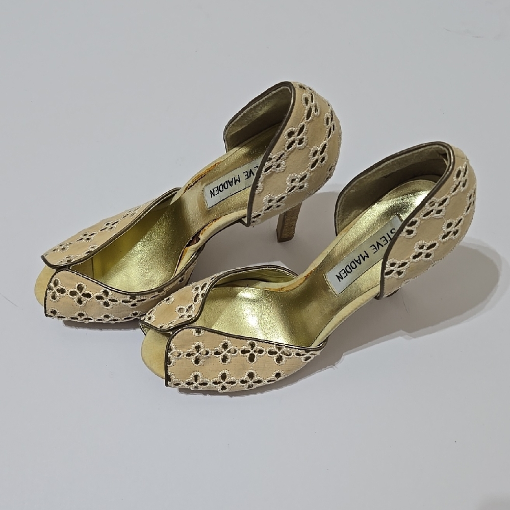 Steve Madden Women's Peep-Toe Heels